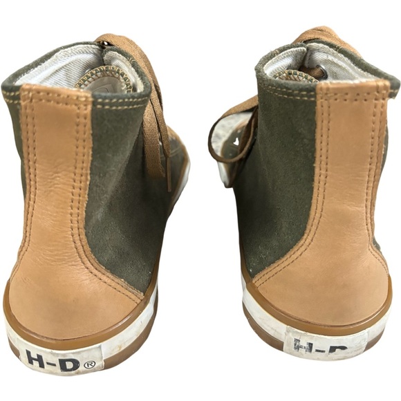 HARLEY-DAVIDSON FOOTWEAR Men's Filkens Sneaker Olive Size 10 M - Picture 6 of 10